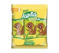 iChuches - Pack Aspitos Natural | 6 Packs con 9 Paquetes de Snack Crujiente y Ligero para Compartir