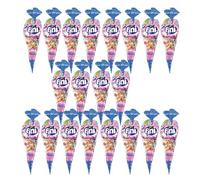 iChuches - Pack de Bolsas Cono de Chuches de 70g. por Unidad (10, 20 y 30 Unidades) - Surtido de Golosinas Sin Gluten, Formato Individual para Fiestas Infantiles, Cumpleaños (Pack 20 conos x 70 g)