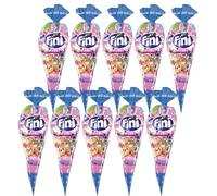 iChuches - Pack de Bolsas Cono de Chuches de 70g. por Unidad (10, 20 y 30 Unidades) - Surtido de Golosinas Sin Gluten, Formato Individual para Fiestas Infantiles, Cumpleaños (Pack 10 conos x 70 g)