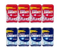iChuches - Packs Smint- Pack Sour 3 Limón + 3 Fresa,- Pack XL 4 Menta + 4 Fres -y Pack Tin Surtido 10 Unidades 5 Sabores - Caramelos Refrescantes de Menta y Fruta para Llevar (Smint xl Surtido)