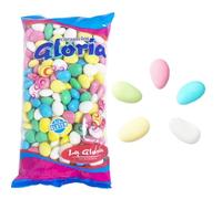 iChuches-Peladillas de Caramelo de colores La Gloria 1 kilo (1kg, Colores Surtidos) Peladillas España