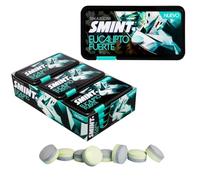 iChuches - Smint Flat Dispenser | Caramelos Sin Azúcar | Formato Plano (Eucalipto Fuerte)
