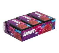 iChuches - Smint Flat Dispenser | Caramelos Sin Azúcar | Sin gluten | Formato Plano práctico para llevar (Frutos Rojos)