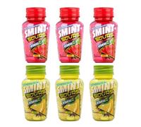 iChuches - Smint Sour 3 Limón + 3 Fresa, XL 4 Menta + 4 Fresa y Tin Surtido 10 Unidades 5 Sabores - Caramelos Refrescantes de Menta y Fruta para Llevar