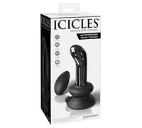 Icicles - No. 84 Vibrating Glass Butt Plug