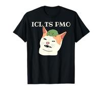 ICL TS Pmo Meme Gato Memes Divertidos Memes Brainrot Gen-Z Camiseta