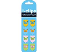 Iclip Magnetic Bookmark Butterflies