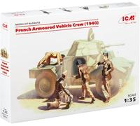 ICM 035615 - Maqueta de plástico, 1/35 WWII tripulación Francesa de vehículos Blindados