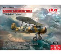 ICM 1:32 - Gloster Gladiator MK.I, Luchador británico de la Segunda Guerra Mundi