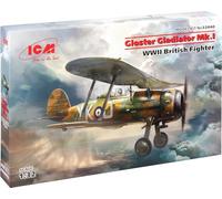 ICM 1:32 - Gloster Gladiator MK.I, Luchador británico de la Segunda Guerra Mundial