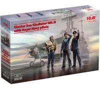 ICM 1:32 Gloster Sea Gladiator MK.II w/Royal Navy Pilot