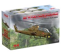 ICM 1:32 - Helicóptero de ataque estadounidense AH-1G Cobra (temprano)