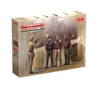 ICM Maqueta 1/32 Piloto USAAF (1944-1945) Modelo conmemorativo de plástico fotográfico 32116