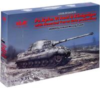 (ICM35363) - ICM 1:35 - Pz.Kpfw.VI Ausf.B King Tiger w/Henschel Turret