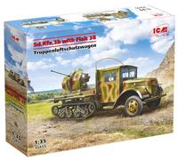 ICM 1:35 SD.Kfz.3b con Pistola Flak 38 AA