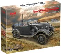 ICM 35530 - 1 :3 5 G4 Con Armamento, II Guerra Mundial Alemán Coche - Nuevo