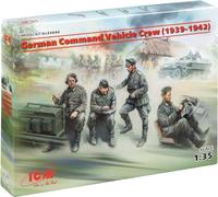 ICM 1:35 - Tripulación de vehículos de Comando alemán (1939-42) 4 higos