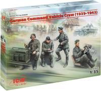 ICM 1:35 - Tripulación de vehículos de Comando alemán (1939-42) 4 higos