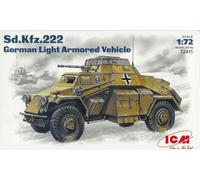 ICM 1/72 (20mm) Sd Kfz 222 Coche Blindado Ligero