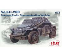 ICM 1/72 (20Mm) Vehículo De Comunicación De Radio Sd Kfz 260