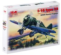 ICM 1:72 - I-16 type 28, WWII Soviet Fighter