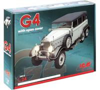 ICM 24012 - 1/24 Mercedes Tipo G4, Modelo Abierto, Juego
