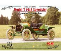 ICM 24015 1/24 Modelo T 1913 Speedster, Coche Deportivo Americano