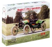 ICM 24015 - 1:24 Modelo T 1913 Speedster, Coche Deportivo Americano - Nuevo