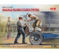 ICM 24018 1/24 American Gasoline Loaders (1910s) (2 Figures) (100% New Moldes)