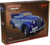 ICM 24021 - 1/24 Opel Admiral Cabriolet plástico Maqueta de