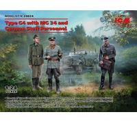 (ICM24024) - ICM 1:24 - Type G4 & MG34 and German Staff Personnel