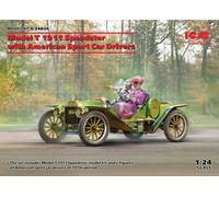 ICM 24026 1/24 Modelo T 1913 Speedster Con American Sport Coche Drivers