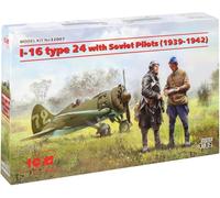 ICM 32007 1/32 I-16 Type 24 Con Soviet Pilots (1939-1942)