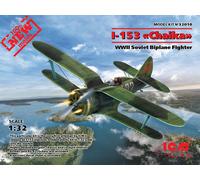 ICM 32010 - 1 :3 2 I-153,II Guerra Mundial Soviético Fighter (100% Nuevo Molds -