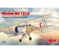 ICM 32033 - 1:32 - WWII Bücker Bü 131A, Avión De Entrenamiento Alemán - Nuevo