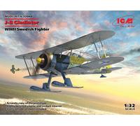 ICM 32044 1/32 J-8 Gladiator, WWII Swedish Fighter