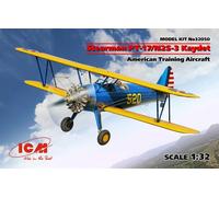 ICM 32050 - 1 :3 2 Stearman PT-17/N2S-3 Kaydet, American Training Aircraft - Neu