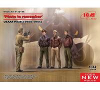 Icm 32116 1/32 "Foto Para Recordar", Pilotos De La Usaaf (1944-1945)
