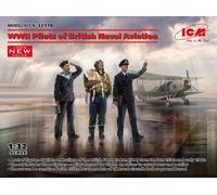 ICM 32118 1/32 WWII Pilots Of British Naval Aviación (100% New Moldes)