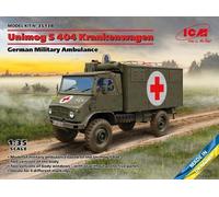 ICM 35138 - 1:35 Unimog S 404, Ambulancia Militar Alemana