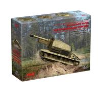 ICM 35340 - 1/35 II Guerra Mundial Dt. 10.5cm Lefh 16 ( Sf ) A Geschutzwagen