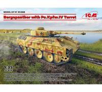 ICM 35360 - 1 :3 5 Bergepanther Con Pz.kpfw.iv Torreta - Nuevo