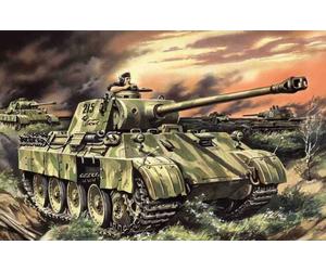 ICM 35361 1/35 Pz.kpfw.v Panther Ausf.d, WWII German Tank