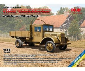 ICM 35409 1/35 V3000S Cabina Unidades Einheitsfahrerhaus Camión Militar WWII Kit