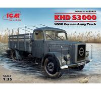 ICM 35451 1/35 Khd S3000, WWII German Army Camión (100% New Moldes)
