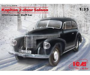 ICM 35476 1/35 Kapitan 2-door Saloon, WWII German Staff Coche