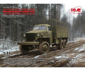 ICM 35490 Kit Vari 1/35 Studebaker US6-U3 Camión Militar EE. UU.
