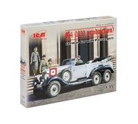 ICM ICM35531 1:35-G4 (1939) German Car w/Passengers