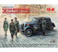 ICM 35539 1/35 Typ 320 (W142) Saloon Con German Staff Personal