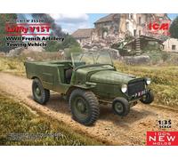 ICM 35570 1/35 Laffly Miniatura V15T, WWII French Artillery Remolque Vehicle (